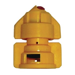 TDHS11002 Mlaznica s dvostrukim ventilatorom za ubrizgavanje zraka TDHS 110 ° 02 žuta keramika Agrotop