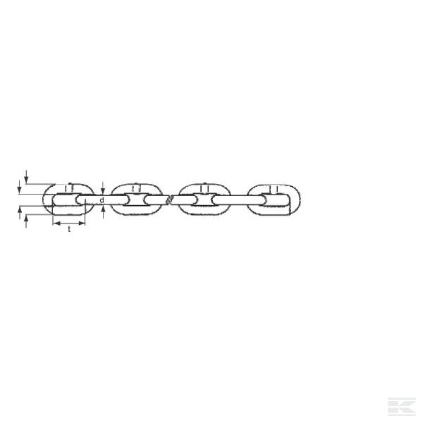 Lanac 10,0 x 31,0mm.