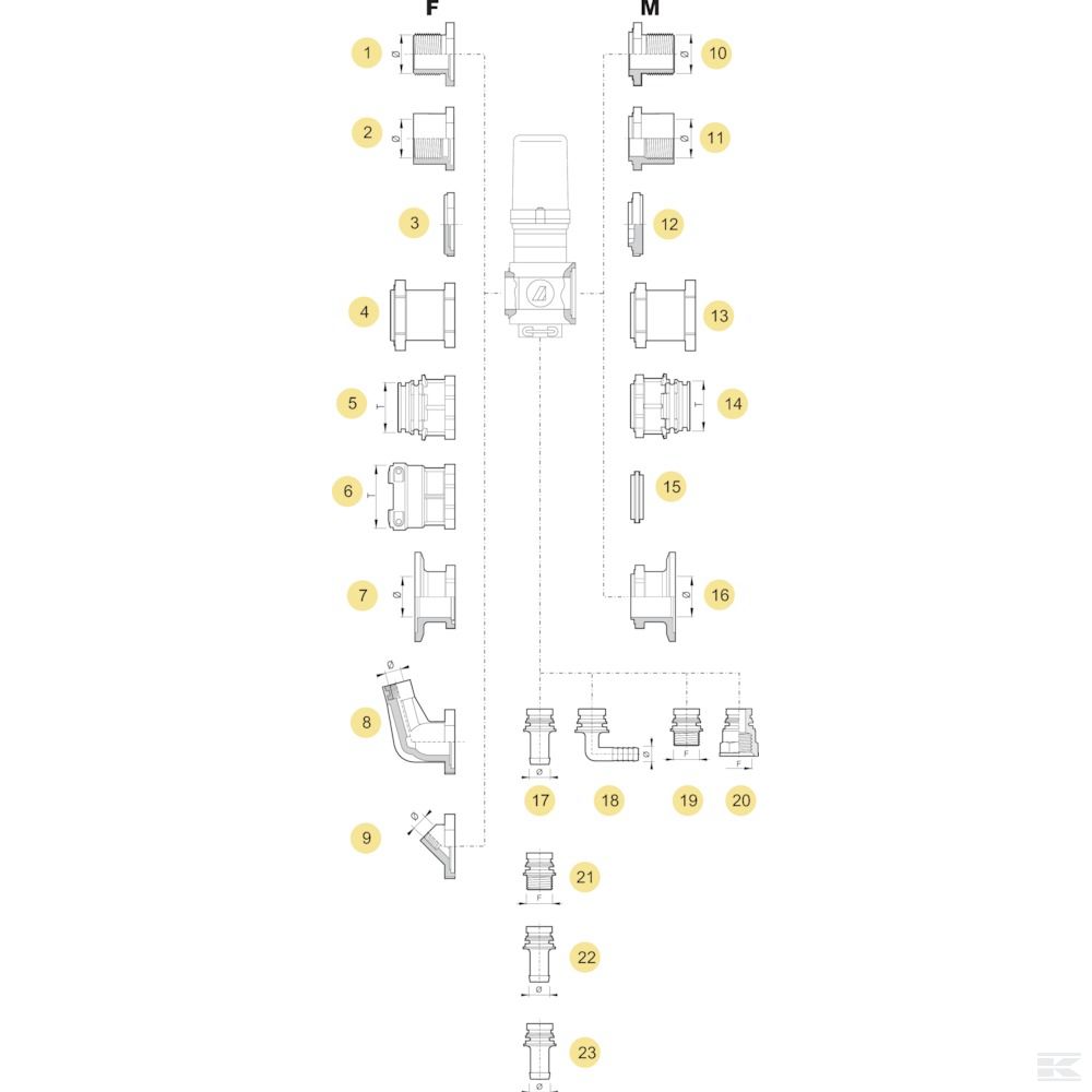 8630011 Električni upravljački ventil 863