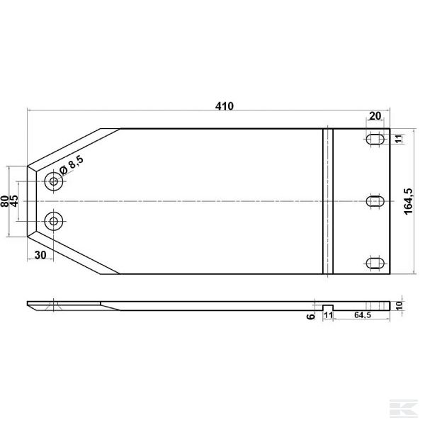 RLO0733KR Plastično klizno ležište