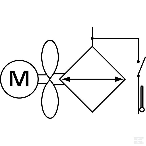 OK2015K12201 Hladnjak za ulje (12 V) 38-50 ° C 2015K-12-2-01