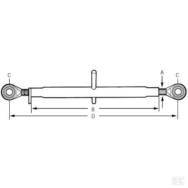 TL5702722KR Toplink poluga 570-M27 Kat 2