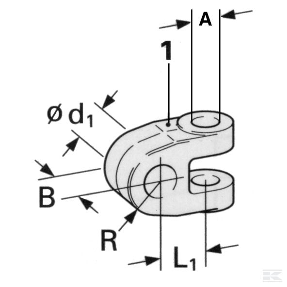 TL25282630KR Glava poluge Toplink 25 x 28,2 mm