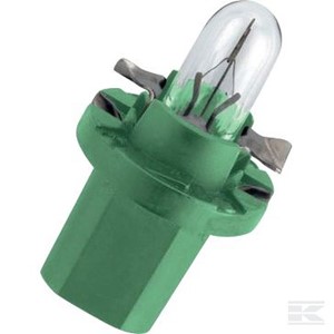 GL12600CP Žarulja Bax 8,5d / 2 zelena