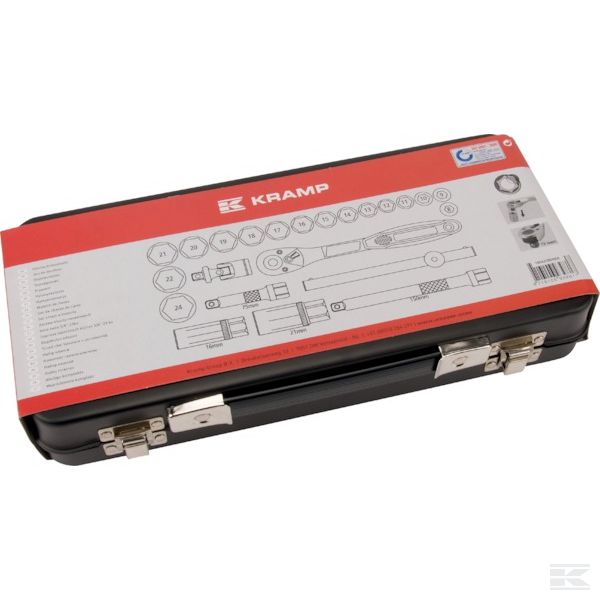 180423800KR Komplet univerzalnih ključeva 3/8" - 23 kom