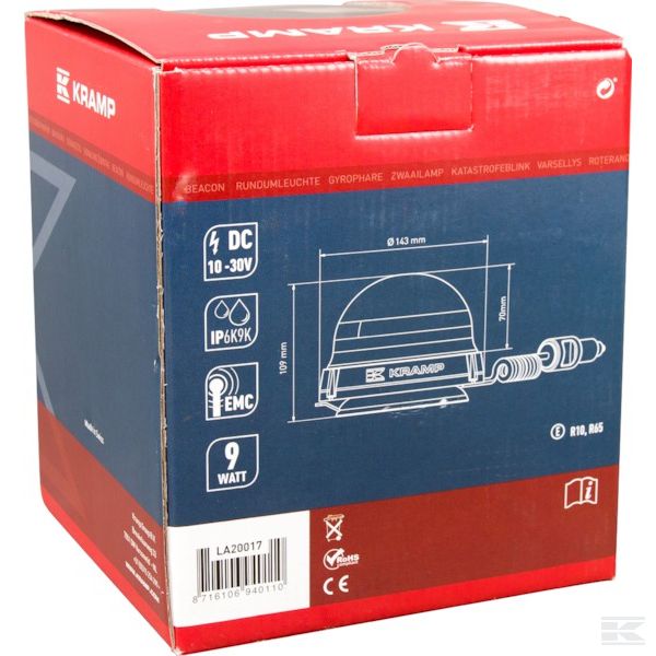 LA20017 Rotaciona lampa LED