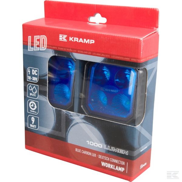 LA10001 Radna svjetlo LED komplet 9W 1000lm - plava kombinacija