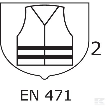 WW46100 Sigurnosni prsluk od mješavine materijala