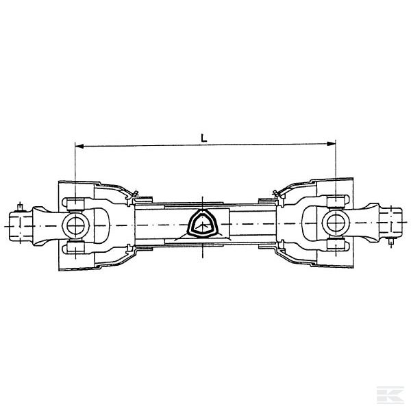 PTO20T1010GP PTO20 Kardan 1010 mm