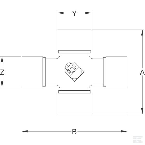 350600 Križ kardana