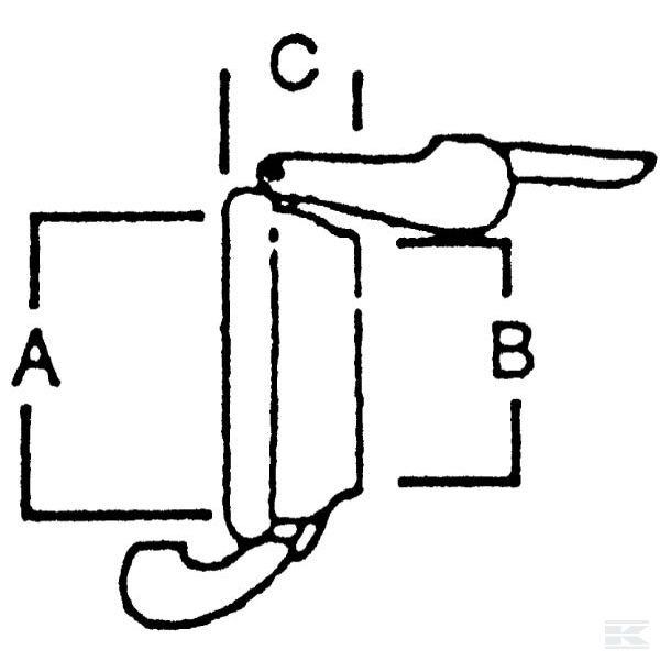 10230000Z Kanđasta spojnica ženska 10"