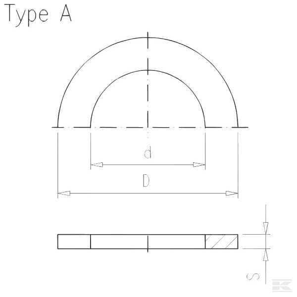 7200098Z Brtva PVC za štitnik 200 mm