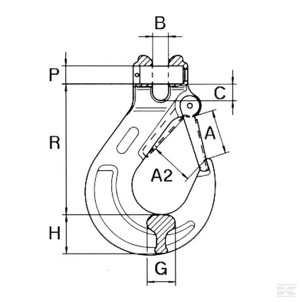 WA81SN Kuka od lijevanog željeza 10 mm