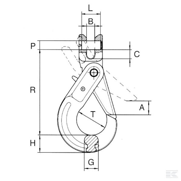 SC16 Sigurnosna kuka 8T