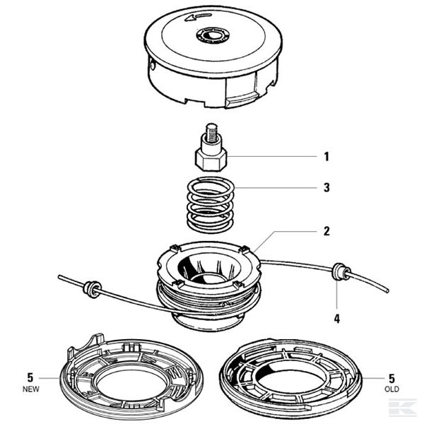 FGP015240 Glava za trimer 109 mm